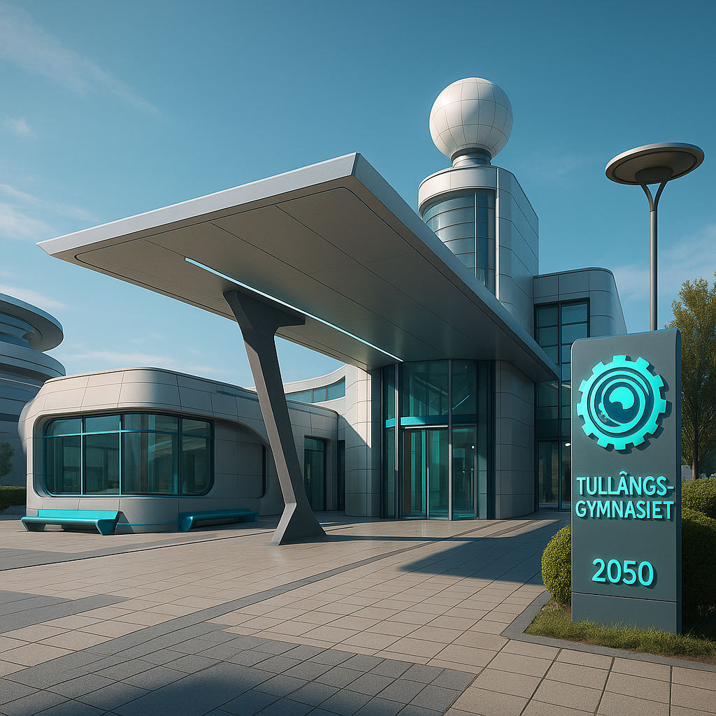 Tullängens Gymnasium byggnad